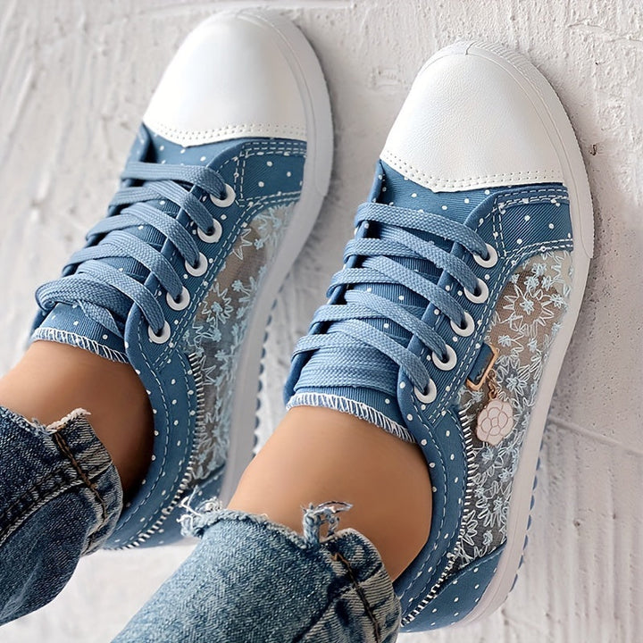 Victoria | Atmungsaktive Blumen-Sneaker mit leichtem Design und maximalem Komfort