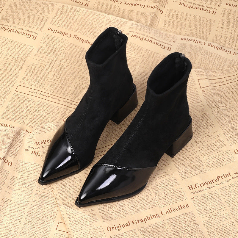 Estella | Stiefeletten mit quadratischem Absatz