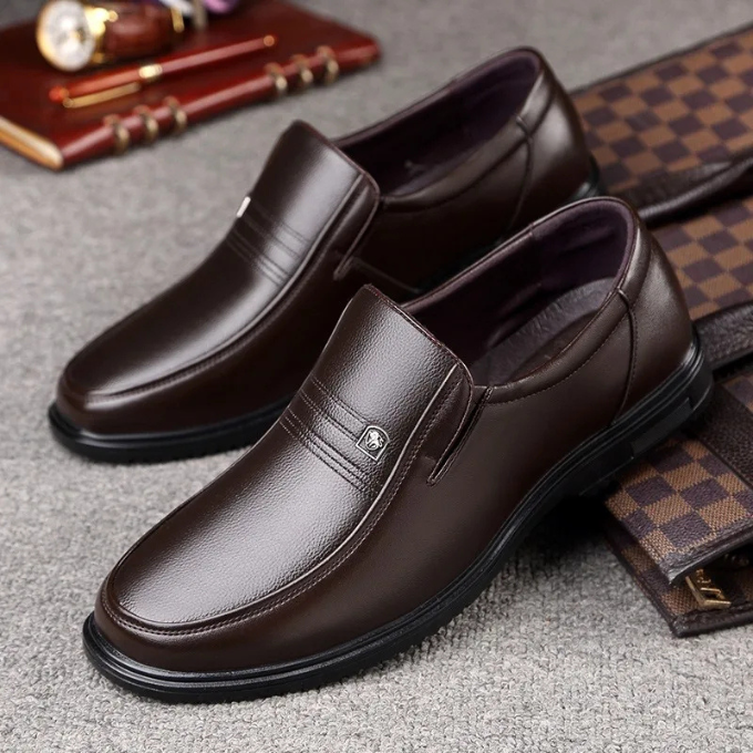 Falviero | Herrenleder-Schuhe im klassischen Stil