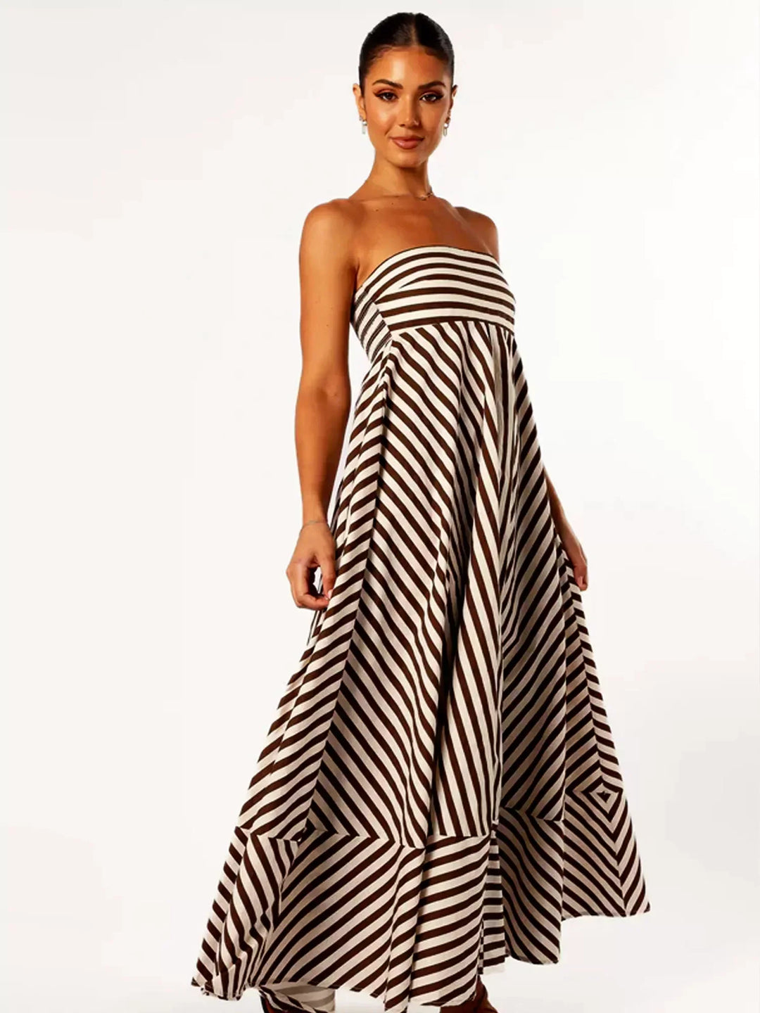 Joreva | Elegantes Maxi-Kleid für Frauen mit fließendem Fall