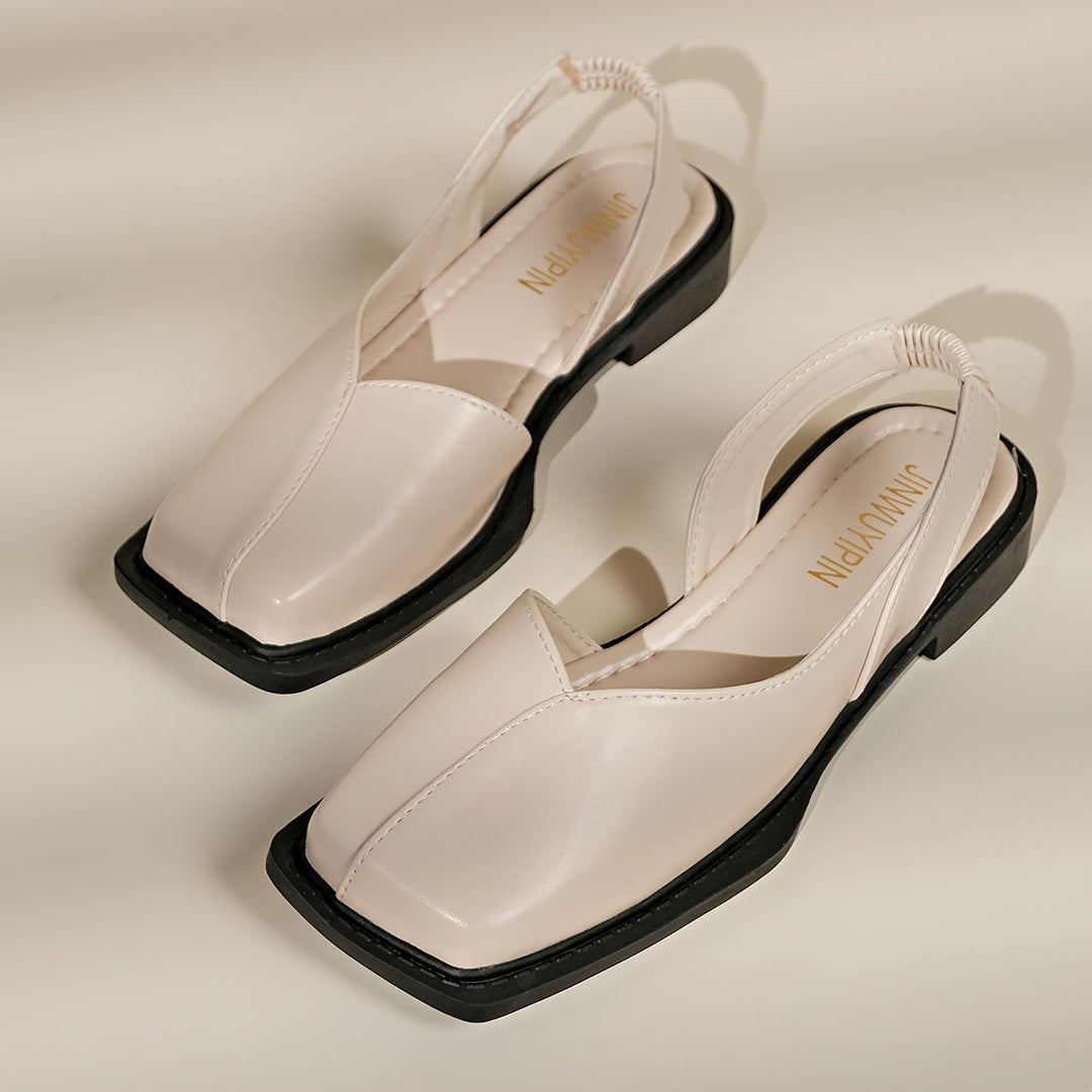 Darya | Elegante Sandalen mit Blockabsatz und Quadratischer Spitze