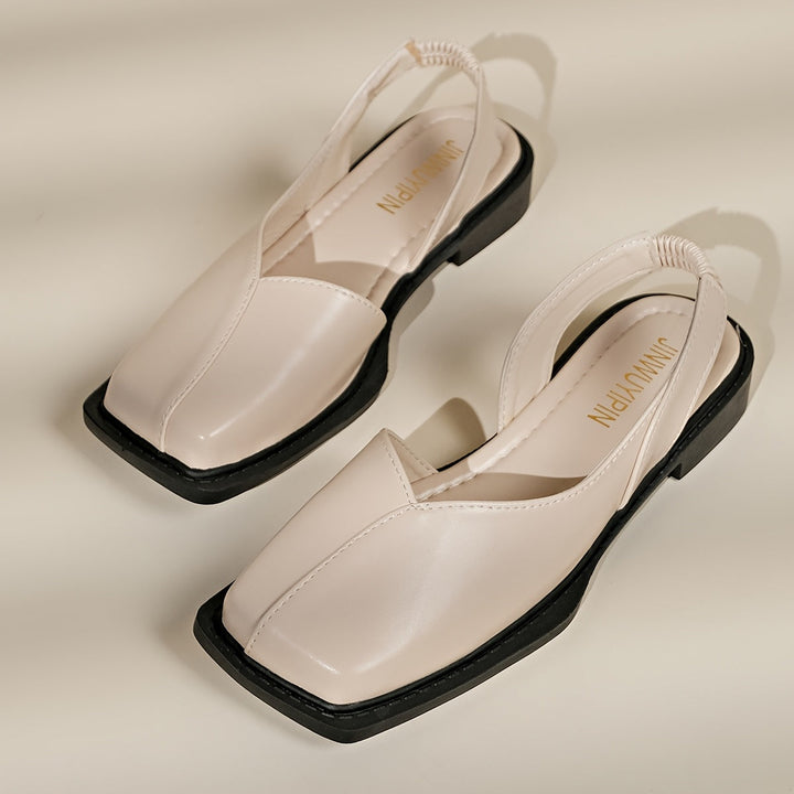 Darya | Elegante Sandalen mit Blockabsatz und Quadratischer Spitze