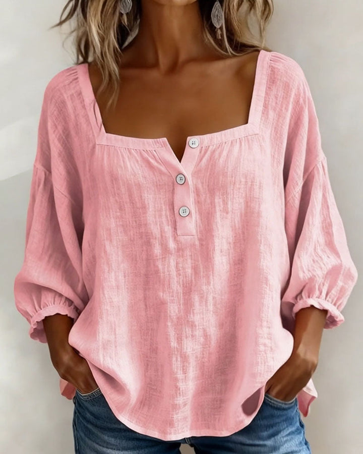 Zella | Elegante Bluse mit fließendem Schnitt und anspruchsvollem Stil