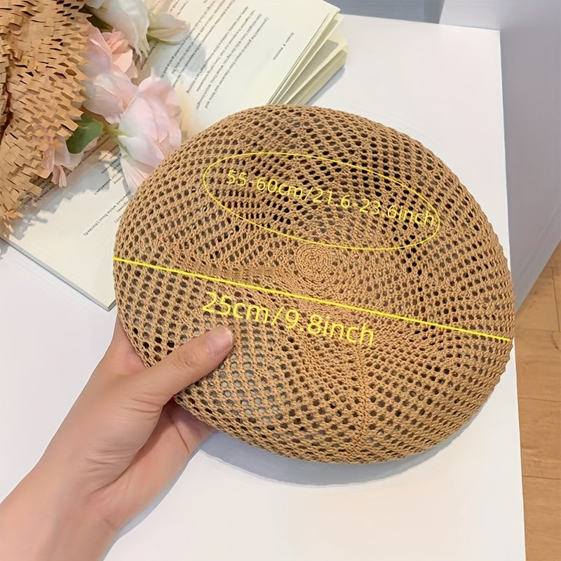 Livia | Vintage-Atmungsaktive Beret für Frauen mit Künstlerischem Stil