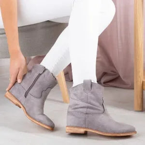 Candice | Cowboy-Stiefeletten mit versteckter Plattform