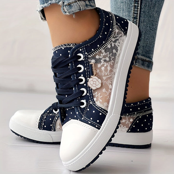 Victoria | Atmungsaktive Blumen-Sneaker mit leichtem Design und maximalem Komfort