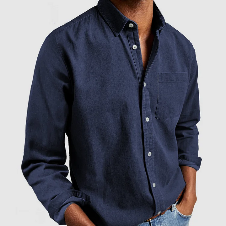 Rovanni | Classic Fit Premium Herren Freizeithemd