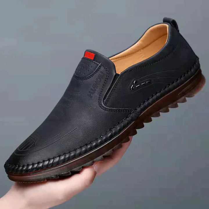 Pravino | Bequeme Leder-Tennis mit rutschfester Sohle