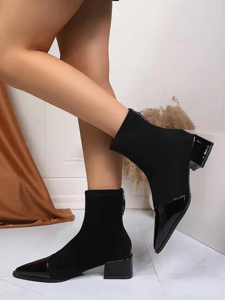 Estella | Stiefeletten mit quadratischem Absatz