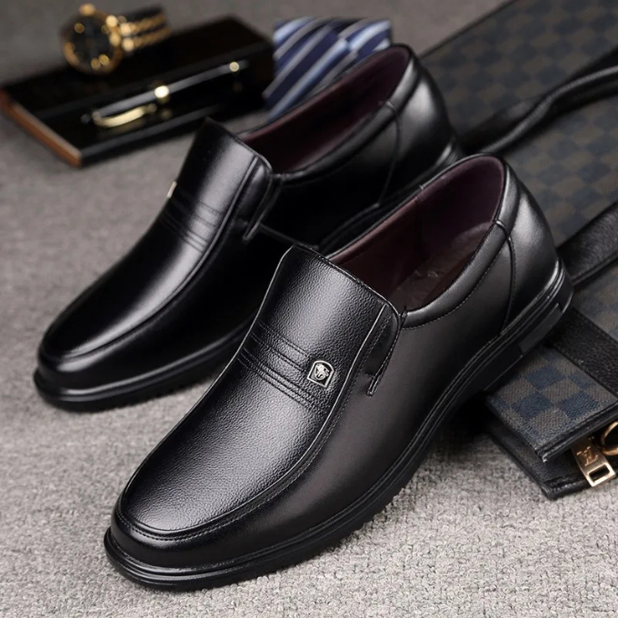 Falviero | Herrenleder-Schuhe im klassischen Stil