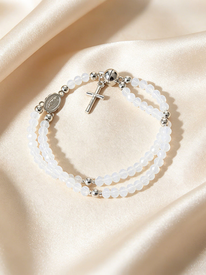 Ysolde | Pulsera de Cuentas con Diseño Clásico y Estilo Espiritual