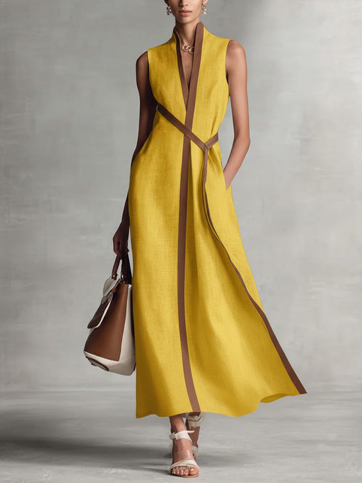 Bexley | Maxikleid aus feiner Leinenmischung