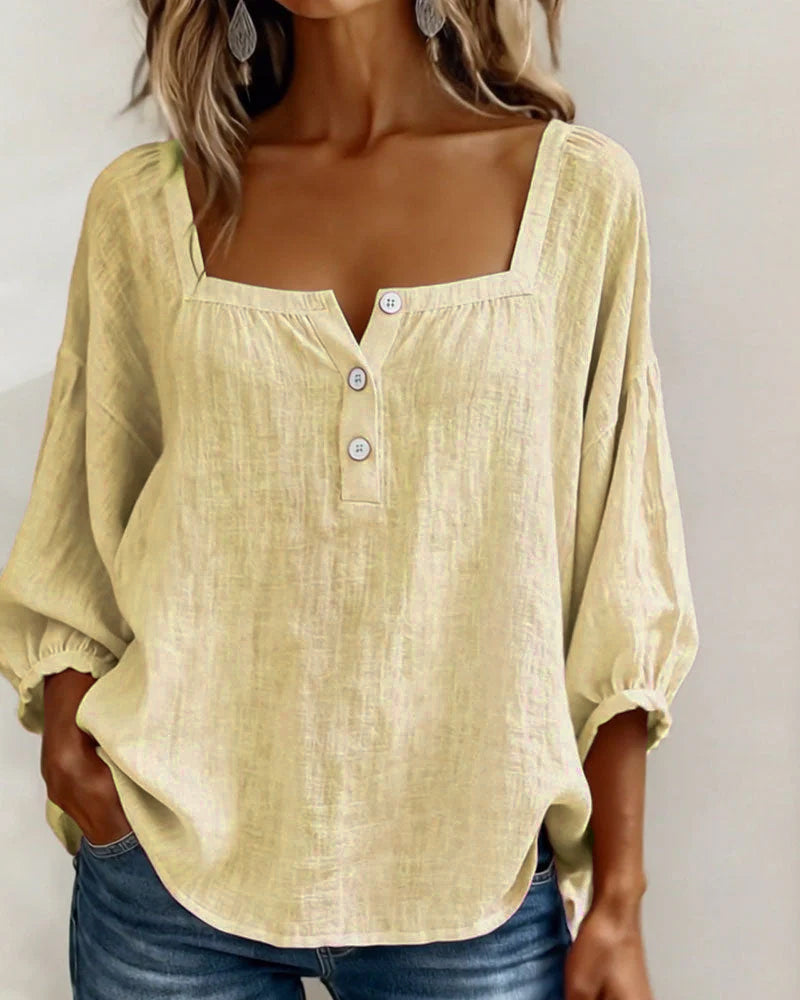 Zella | Elegante Bluse mit fließendem Schnitt und anspruchsvollem Stil