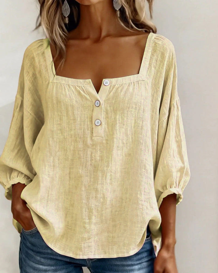 Zella | Elegante Bluse mit fließendem Schnitt und anspruchsvollem Stil