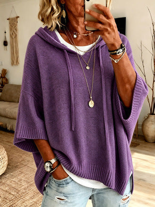 Celestine | Oversize Hoodie mit Kurzarm
