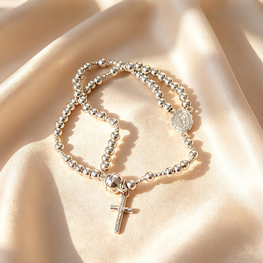 Ysolde | Pulsera de Cuentas con Diseño Clásico y Estilo Espiritual