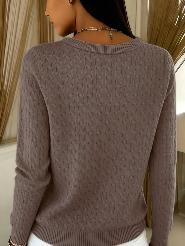 Ingrid | Strick-Cardigan mit Knöpfen