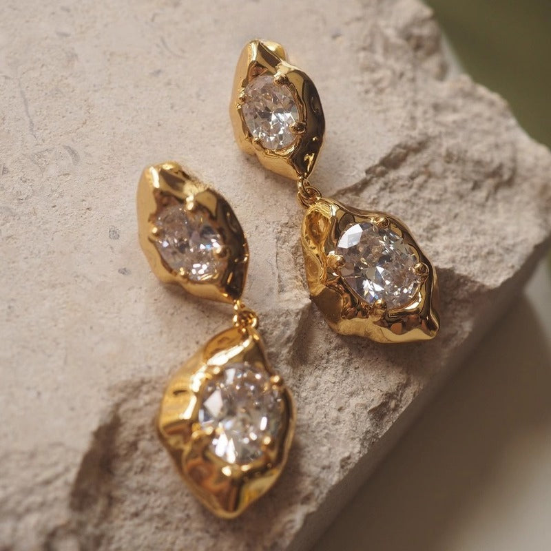 Xola | Ohrringe mit strahlenden Zirkonia und elegantem Design