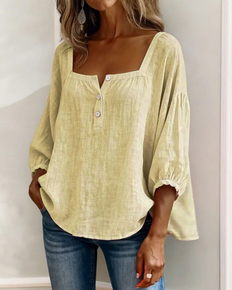 Zella | Elegante Bluse mit fließendem Schnitt und anspruchsvollem Stil