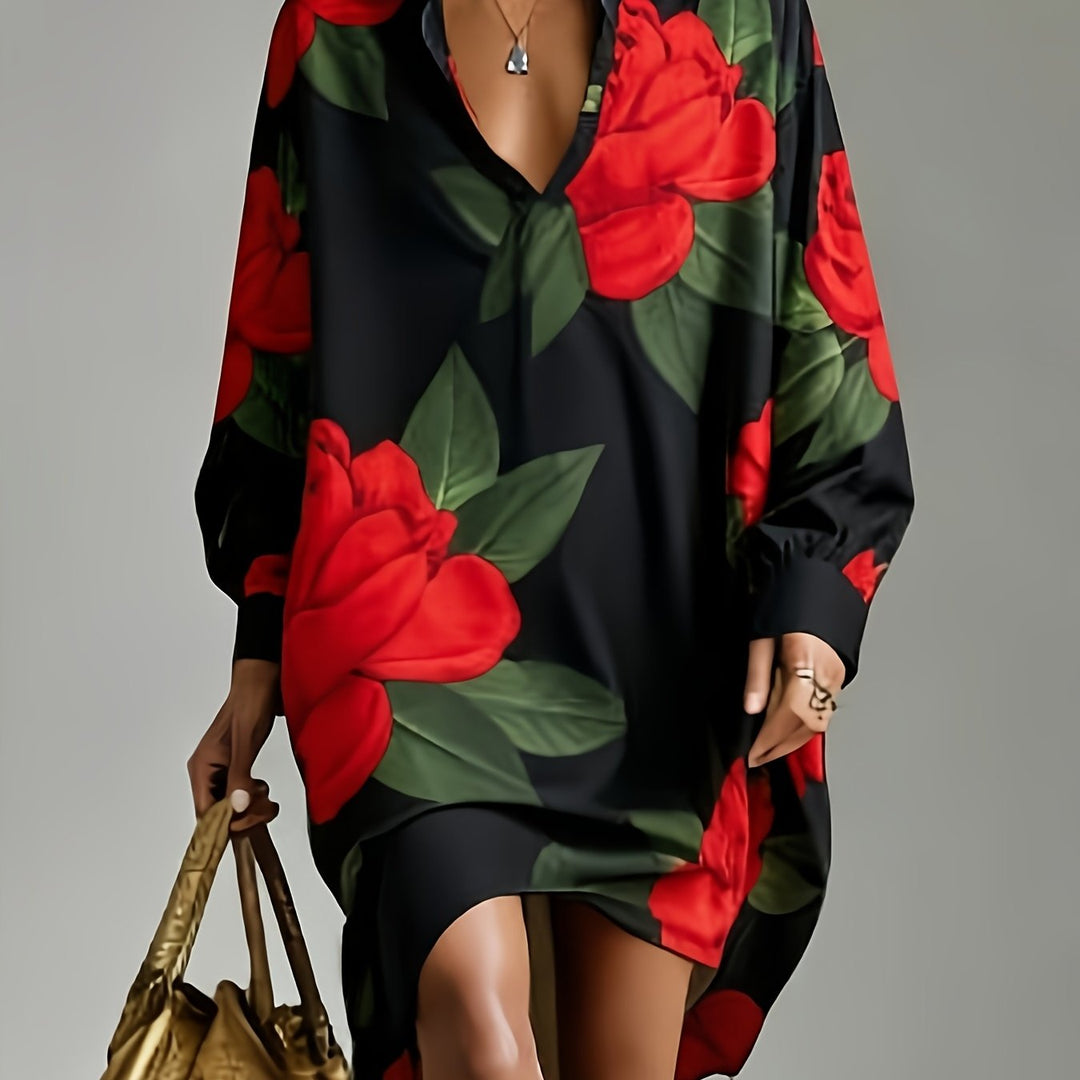Madison | Französischer Stil Druckbluse mit lässigem Schnitt und eleganter Ausstrahlung