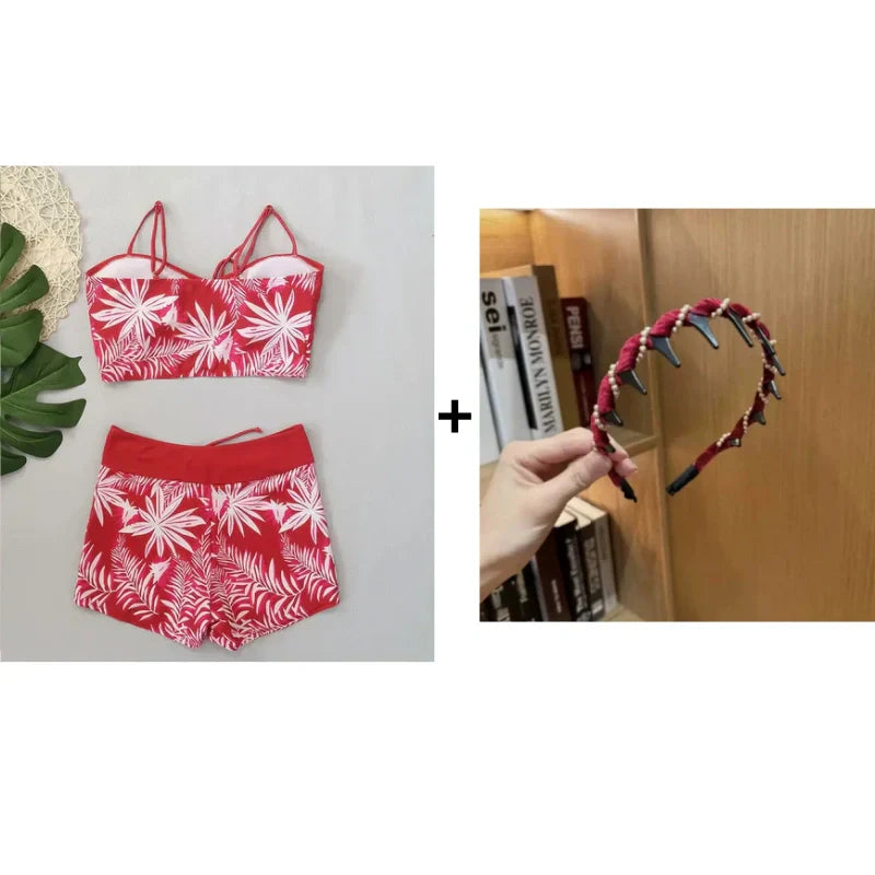 Reese | Zweiteiliger Badeanzug für Damen mit Muster