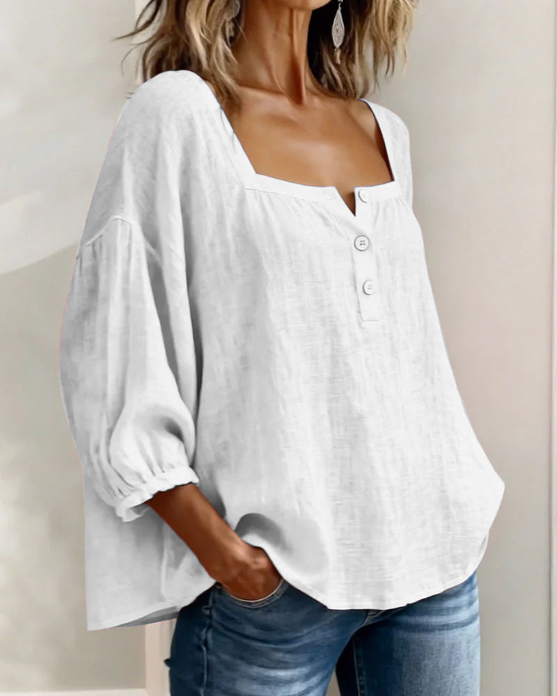Zella | Elegante Bluse mit fließendem Schnitt und anspruchsvollem Stil