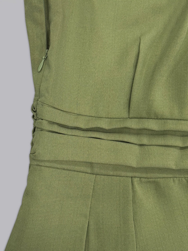 Juveth | Eleganter Ein-Schulter-Jumpsuit mit weitem Bein und definiertem Taillenschnitt