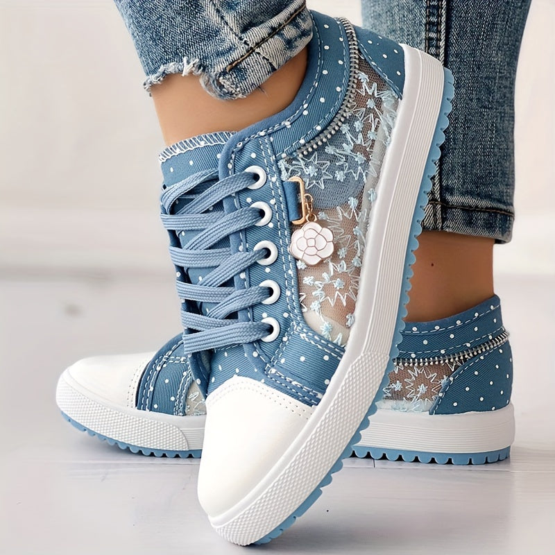 Victoria | Atmungsaktive Blumen-Sneaker mit leichtem Design und maximalem Komfort