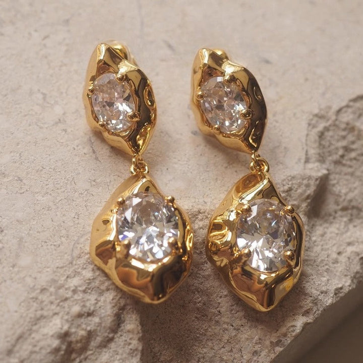 Xola | Ohrringe mit strahlenden Zirkonia und elegantem Design
