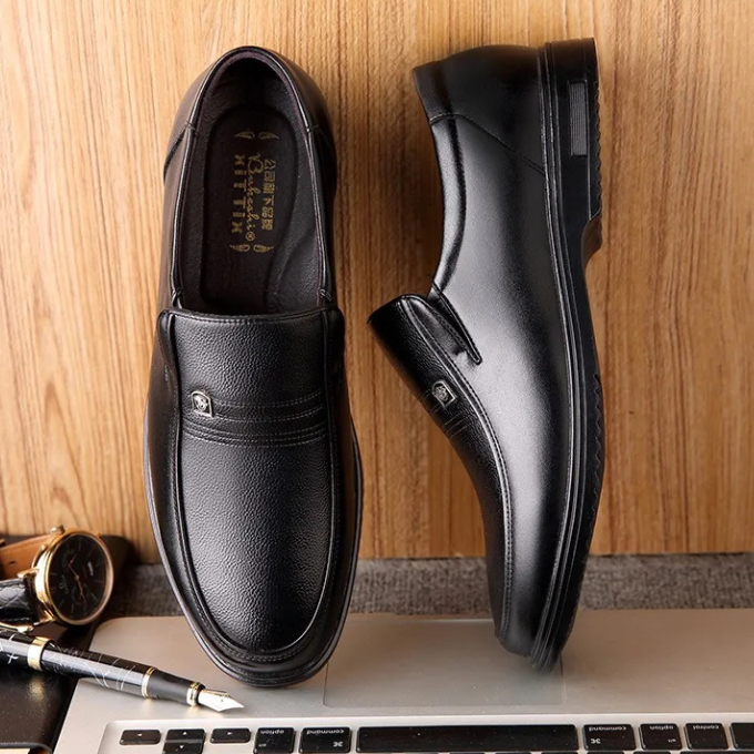 Falviero | Herrenleder-Schuhe im klassischen Stil