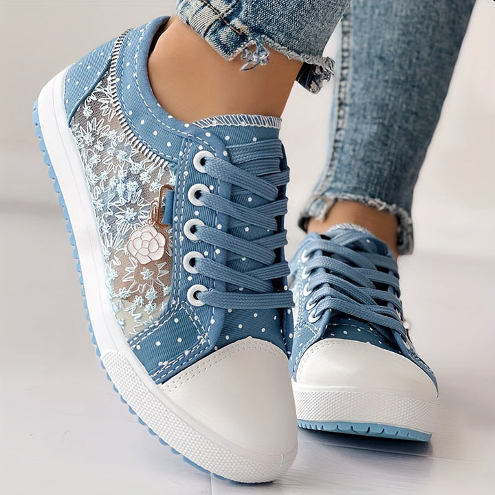 Victoria | Atmungsaktive Blumen-Sneaker mit leichtem Design und maximalem Komfort