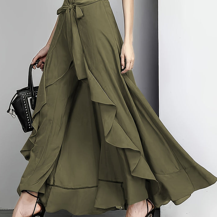 Amara | Elegante Gerade geschnittene Hose mit fließendem Fall und bequemem Sitz