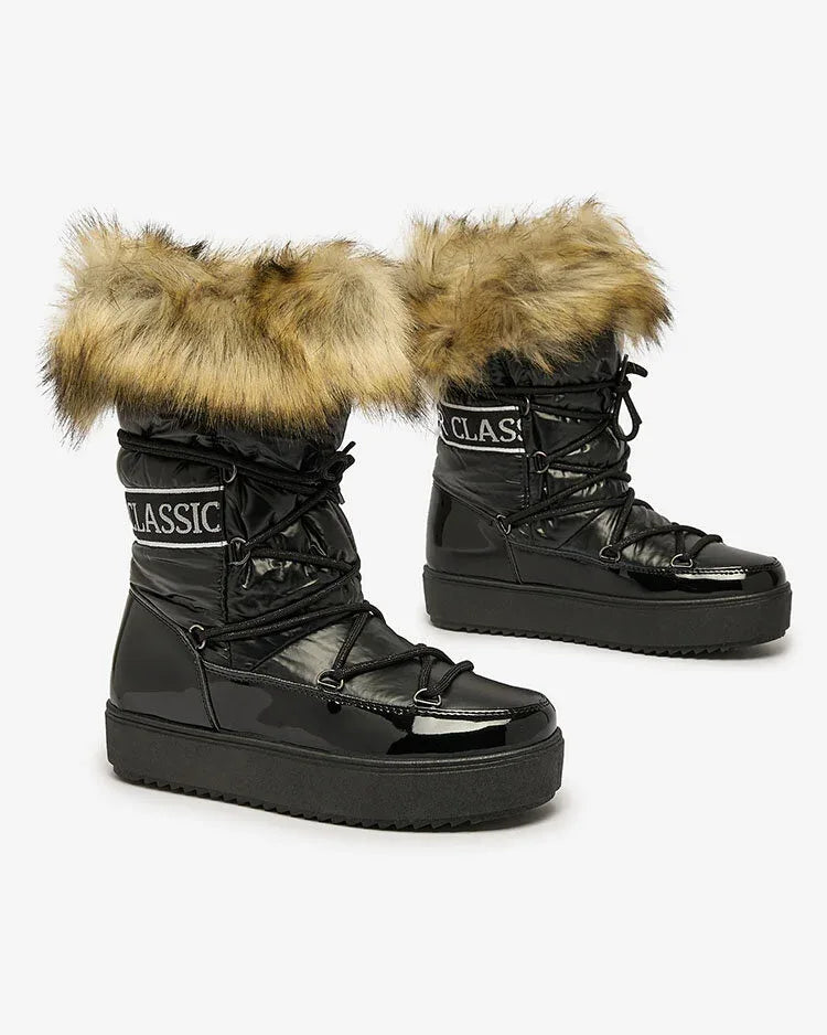 Loretta | Schneestiefel mit Kunstfell