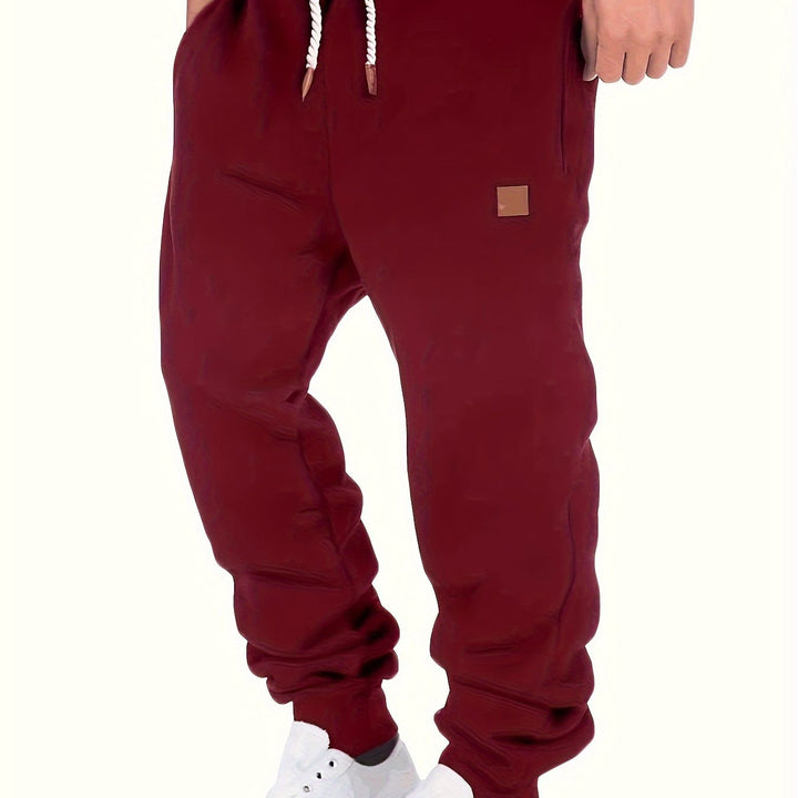 Rovanto | Slim Fit Herren Casual-Hosen mit verstellbarem Bund für Herbst und Winter