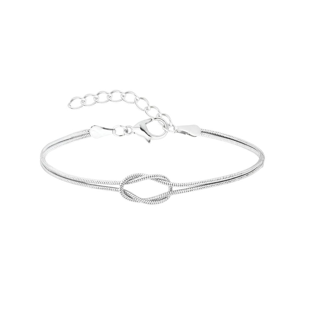 Coravanté | Personalisierbares Knotenarmband mit elegantem Touch