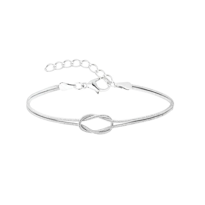 Coravanté | Personalisierbares Knotenarmband mit elegantem Touch