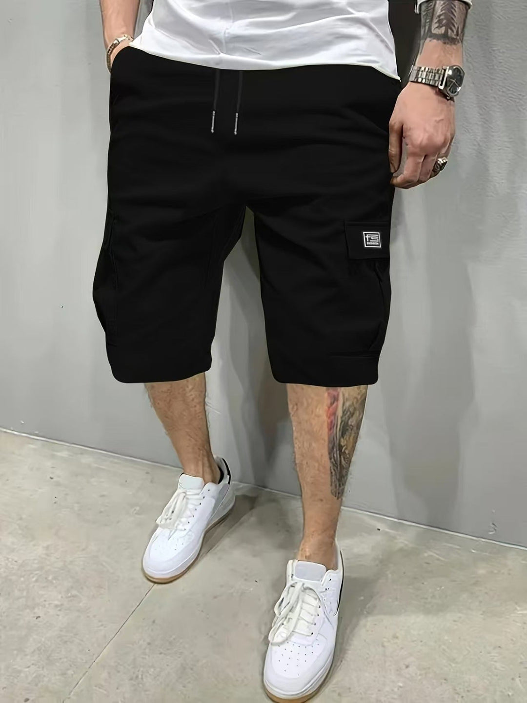 Jaxton | Baumwoll-Cargo-Shorts