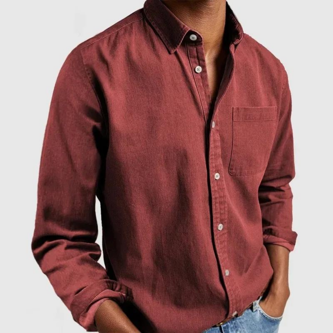 Rovanni | Classic Fit Premium Herren Freizeithemd