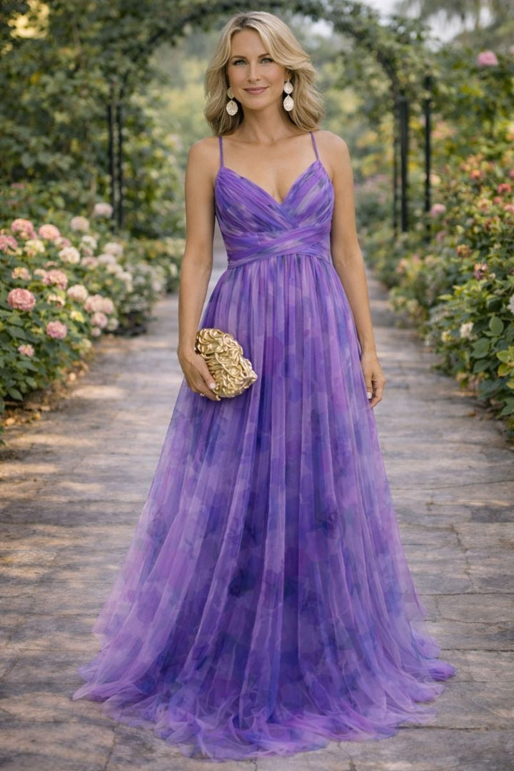 Jenvique | Elegantes Maxikleid mit floralem Muster für Frauen im femininen Stil