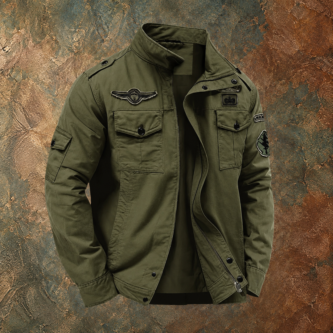 Caelor | Strukturierte Militärjacke