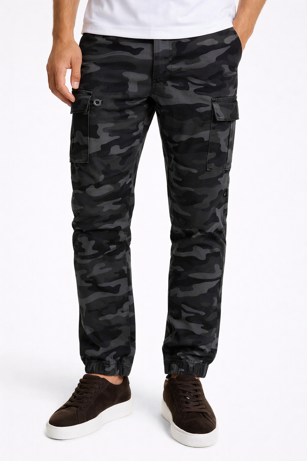 Jorvex | Urbaner Camouflage Cargo-Hose für Herren