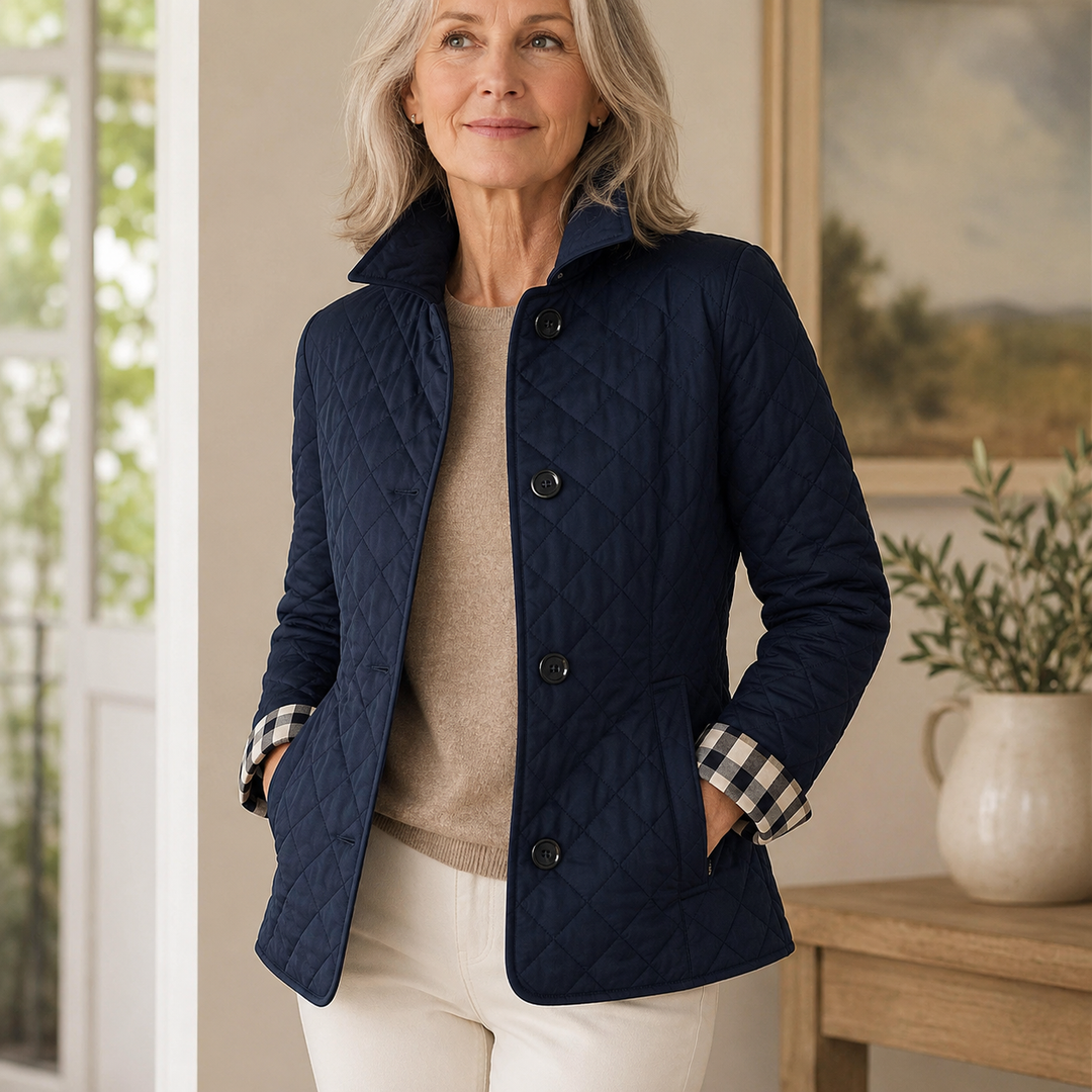 Rosabelle | Elegante Jacke mit klassischem Design und raffiniertem Stil