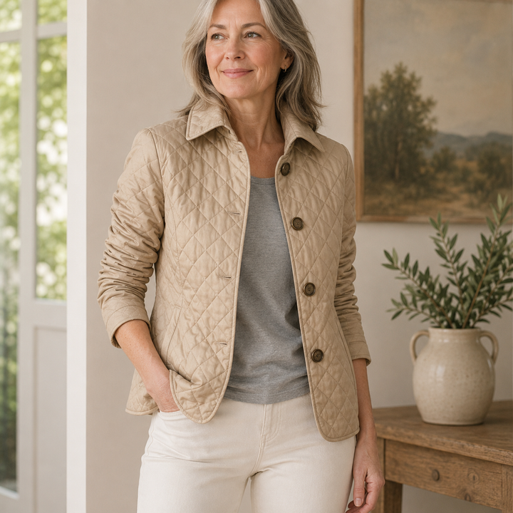 Rosabelle | Elegante Jacke mit klassischem Design und raffiniertem Stil