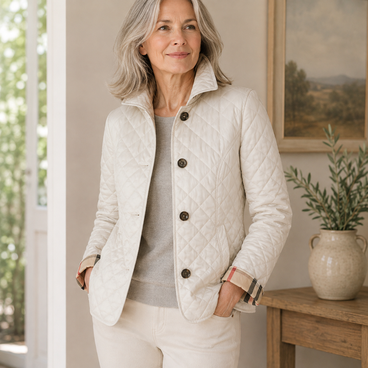 Rosabelle | Elegante Jacke mit klassischem Design und raffiniertem Stil