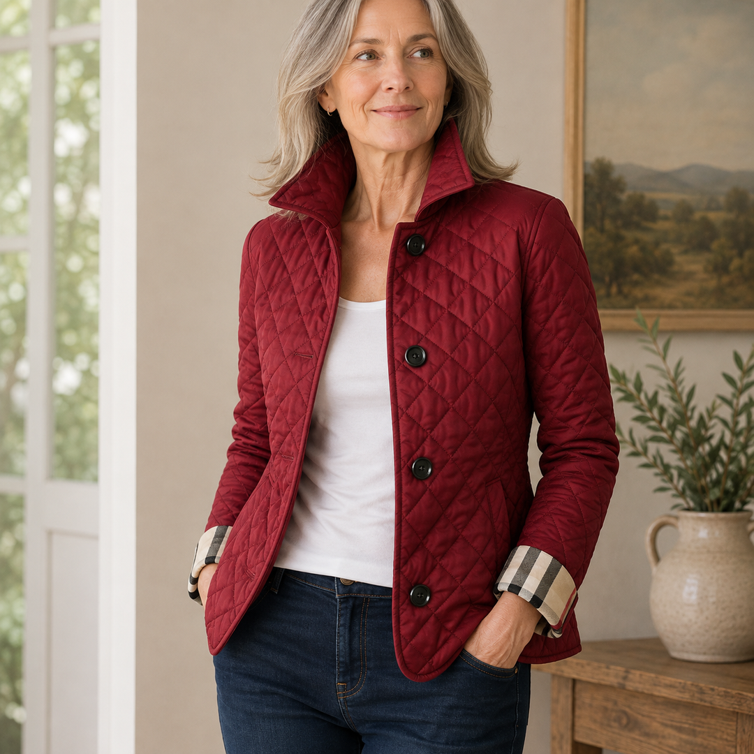 Rosabelle | Elegante Jacke mit klassischem Design und raffiniertem Stil