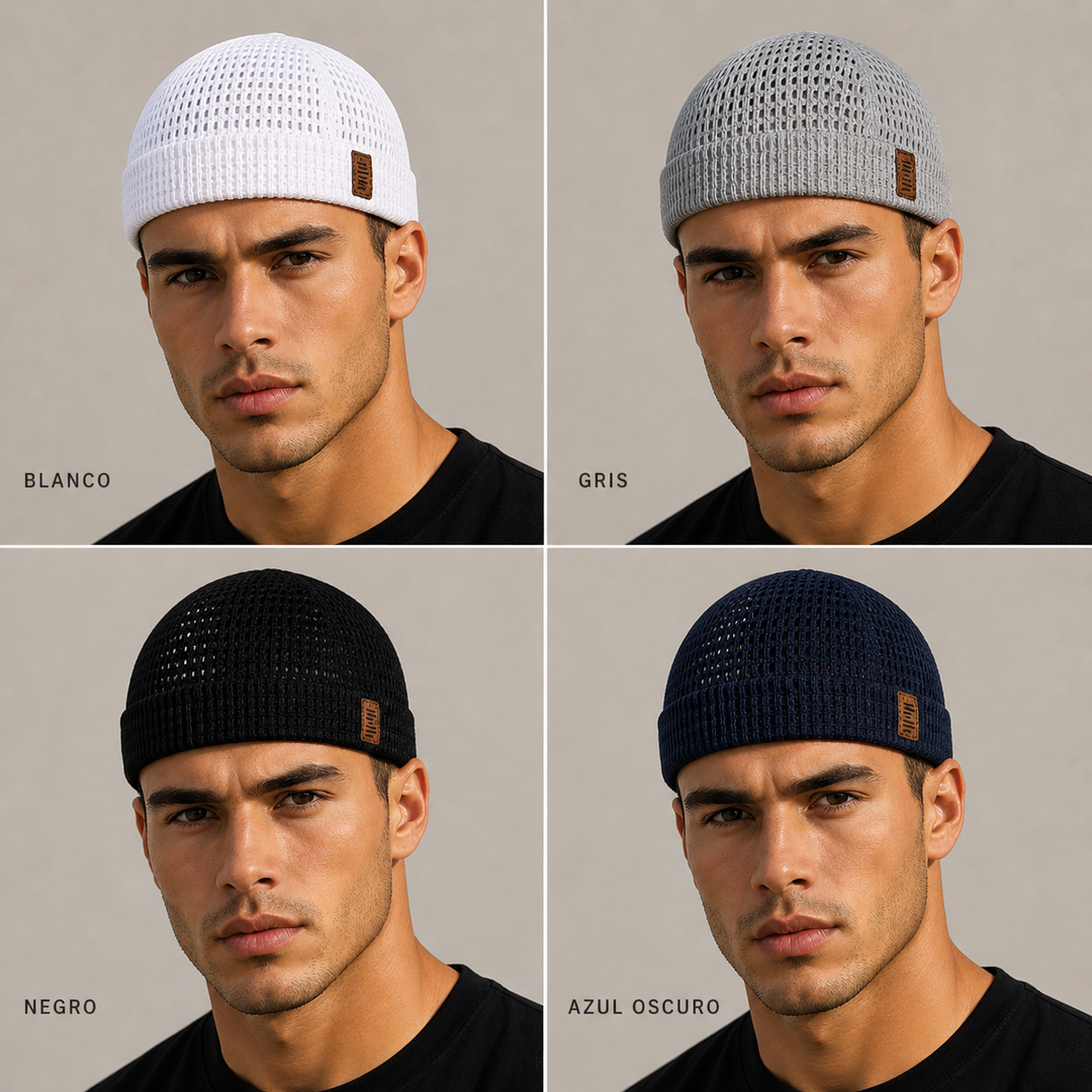 Hunter | Leichte, atmungsaktive Mesh-Cap ohne Schirm