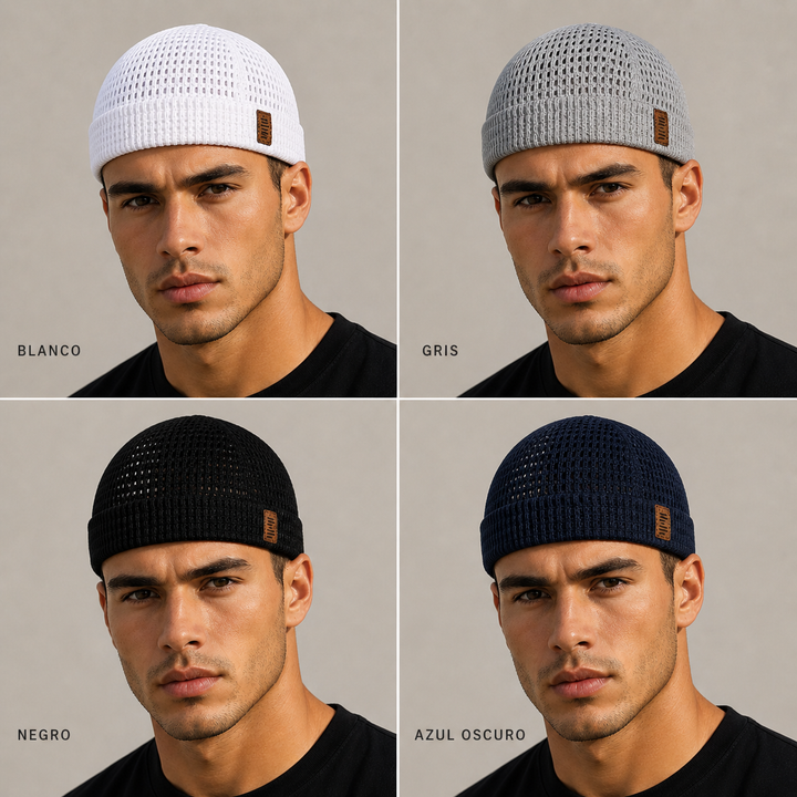 Hunter | Leichte, atmungsaktive Mesh-Cap ohne Schirm