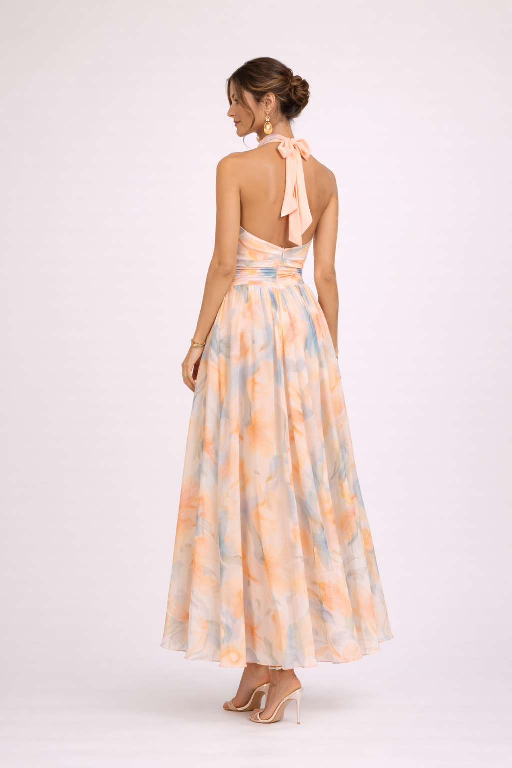 Quincy | Halterkleid Aquarell