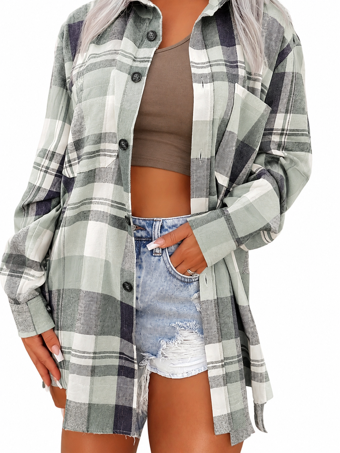 Gwendolyn | Camisa Ligera de Manga Larga con Estilo Elegante de Verano