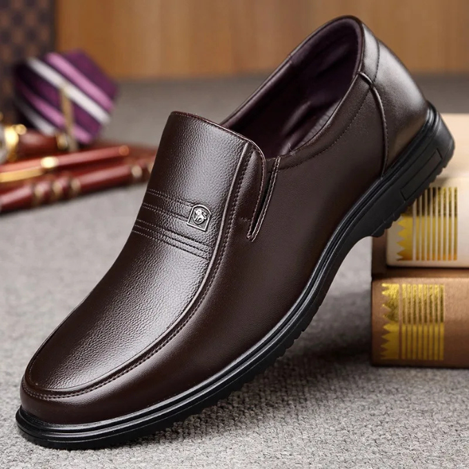 Falviero | Herrenleder-Schuhe im klassischen Stil